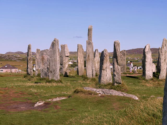 <p>Calanais Standing Stones, Isle of Lewis</p>