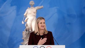 Greece Olympics Milan Cortina Flame Lighting