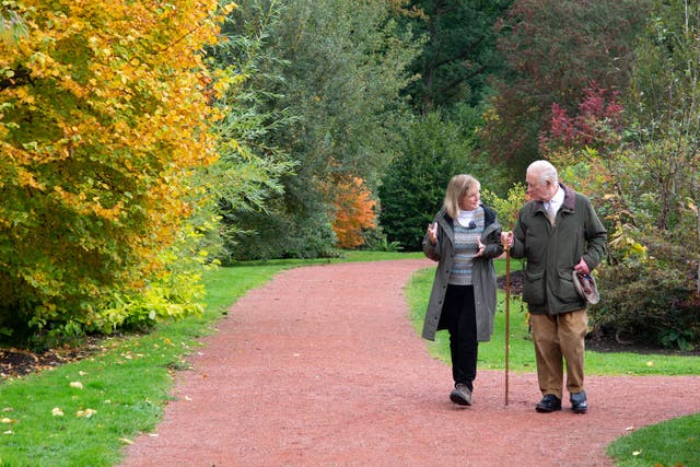 The King joined Martha Kearney at Dumfries House for a special Christmas edition of BBC Radio 4’s This Natural Life (This Natural Life (The King’s Foundation/PA)