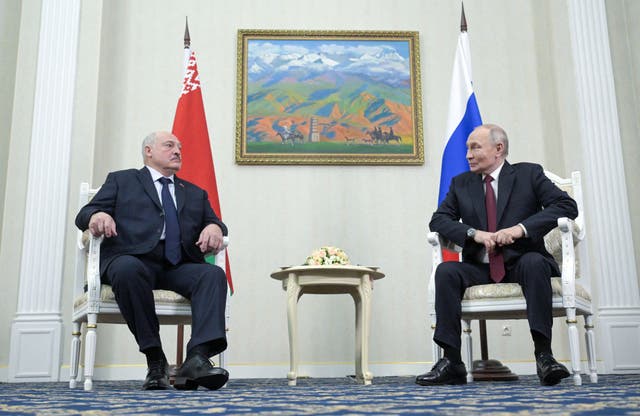 <p>The Belarusian people do not support this war. Only through the Kremlin’s support and massive repression was Lukashenko able to cling to power</p>