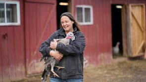 Turkey Cuddle Therapy