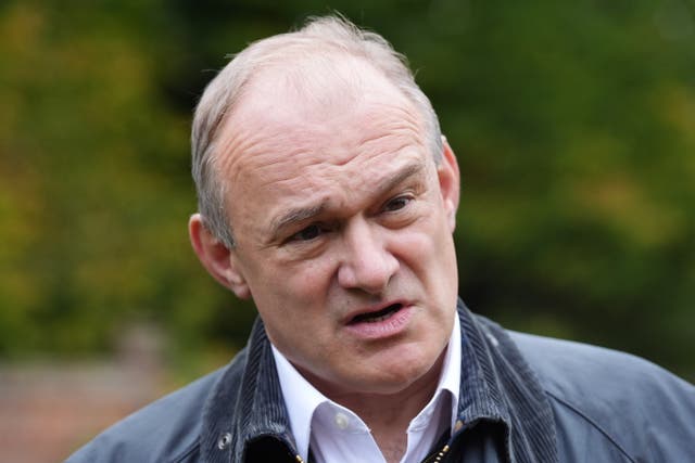 <p>Liberal Democrat leader Sir Ed Davey</p>