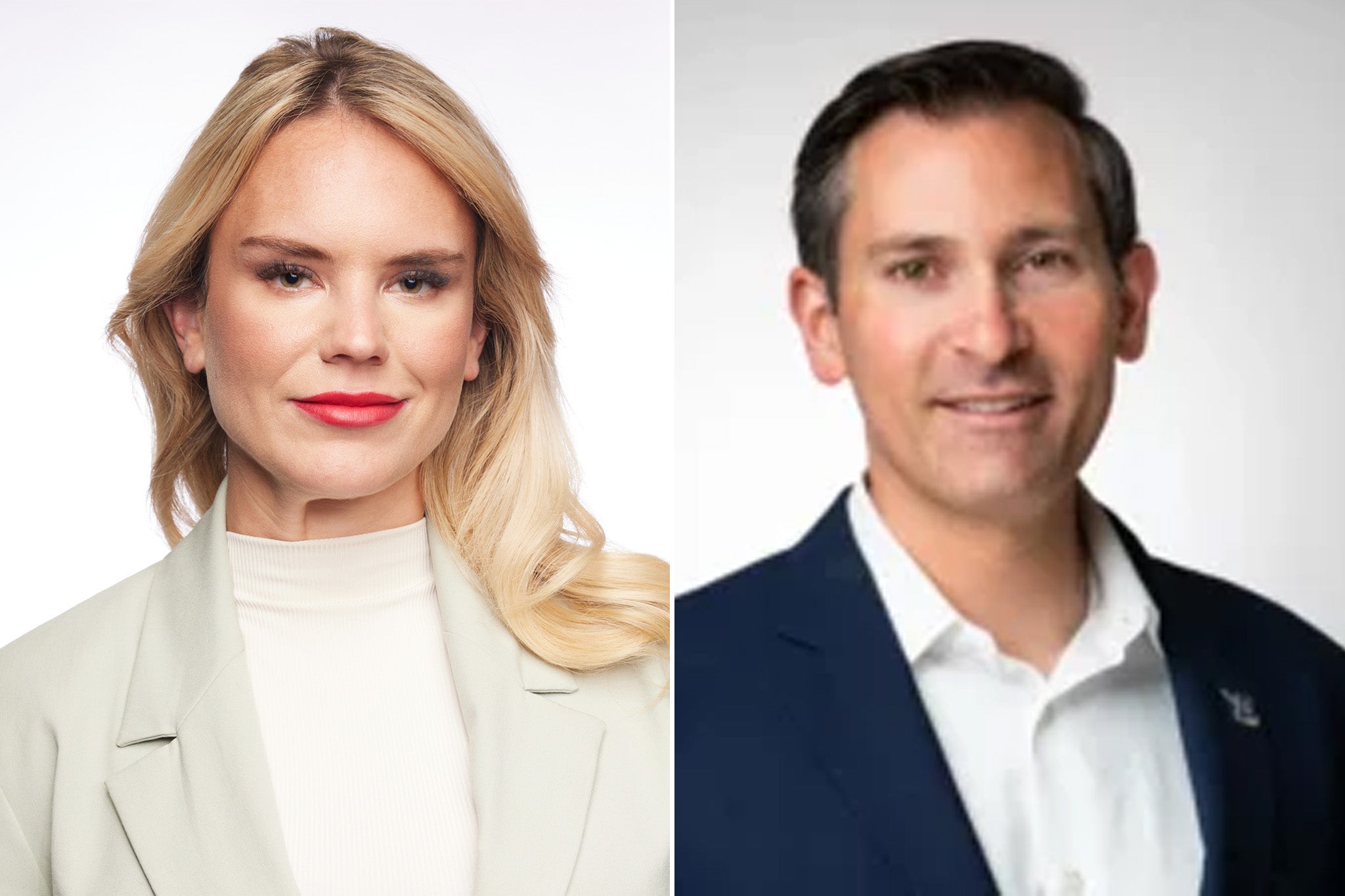 <p>Democrat Aftyn Behn (Left) is hoping to pull off a surprise victory against Republican Matt Van Epps (Right).</p>