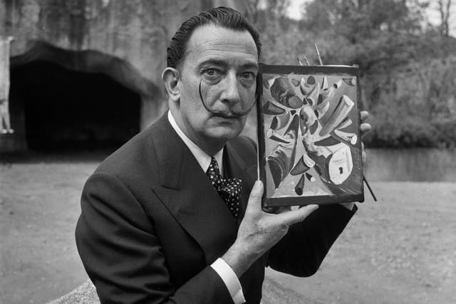 <p>The art appraiser is accused of selling fake works by greats such as surrealist artist Salvador Dali, shown above</p>