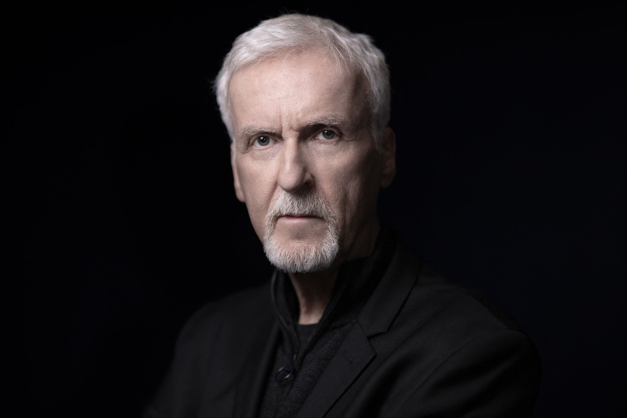 James Cameron, photographed in Paris in April 2024, has claimed that Netflix buying Warner Bros. Discovery would hurt theatrical films