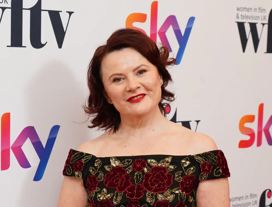 <p>Actor Monica Dolan has backed The Independent’s SafeCall campaign</p>