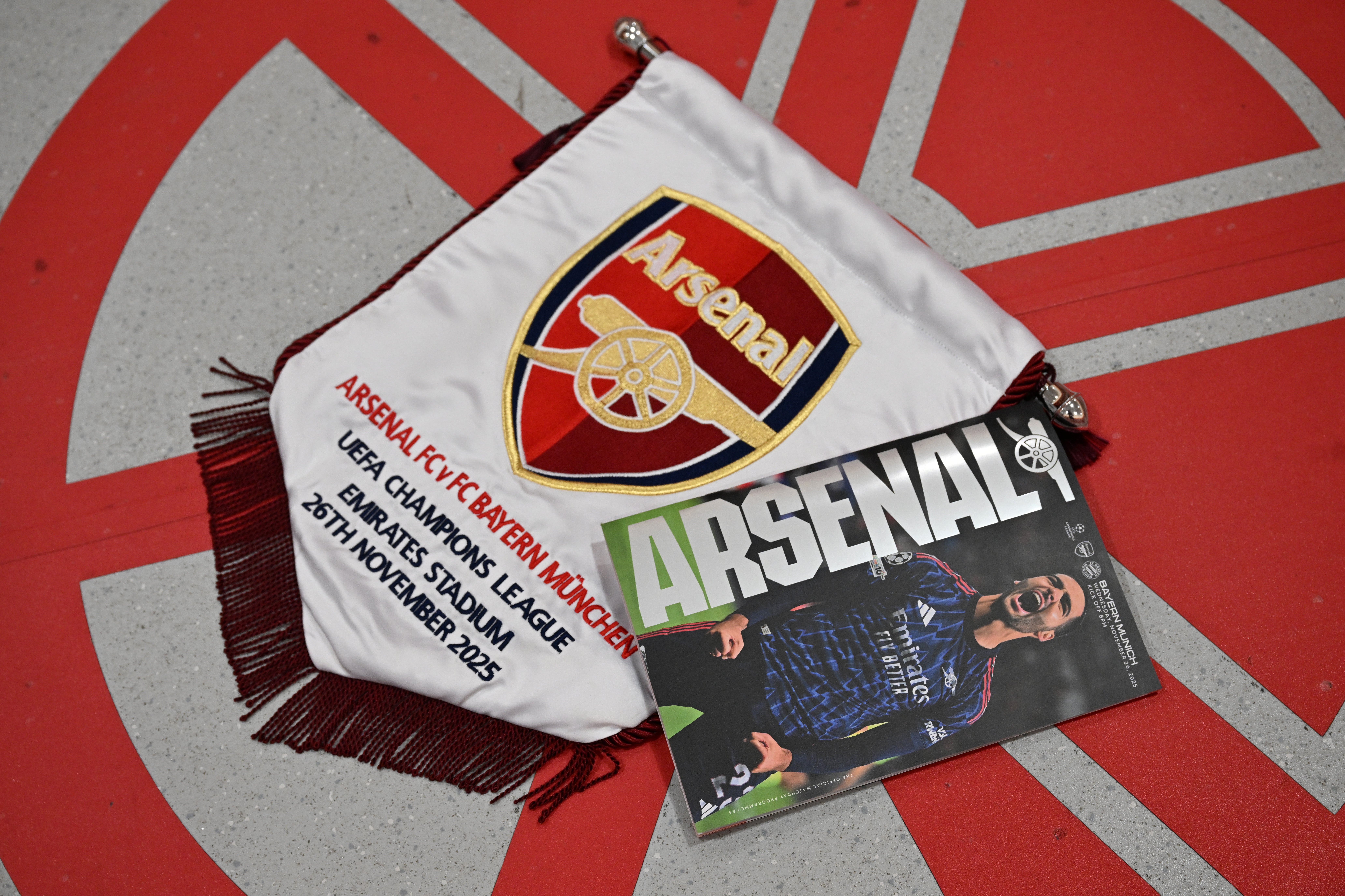 Arsenal face Bayern this evening