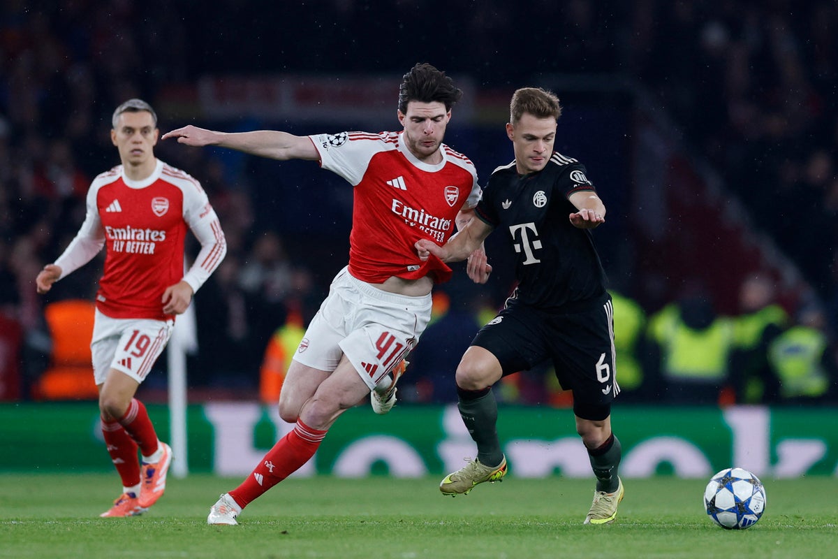 Arsenal v Bayern Munich live: Score and latest updates from Champions League blockbuster – UK Times