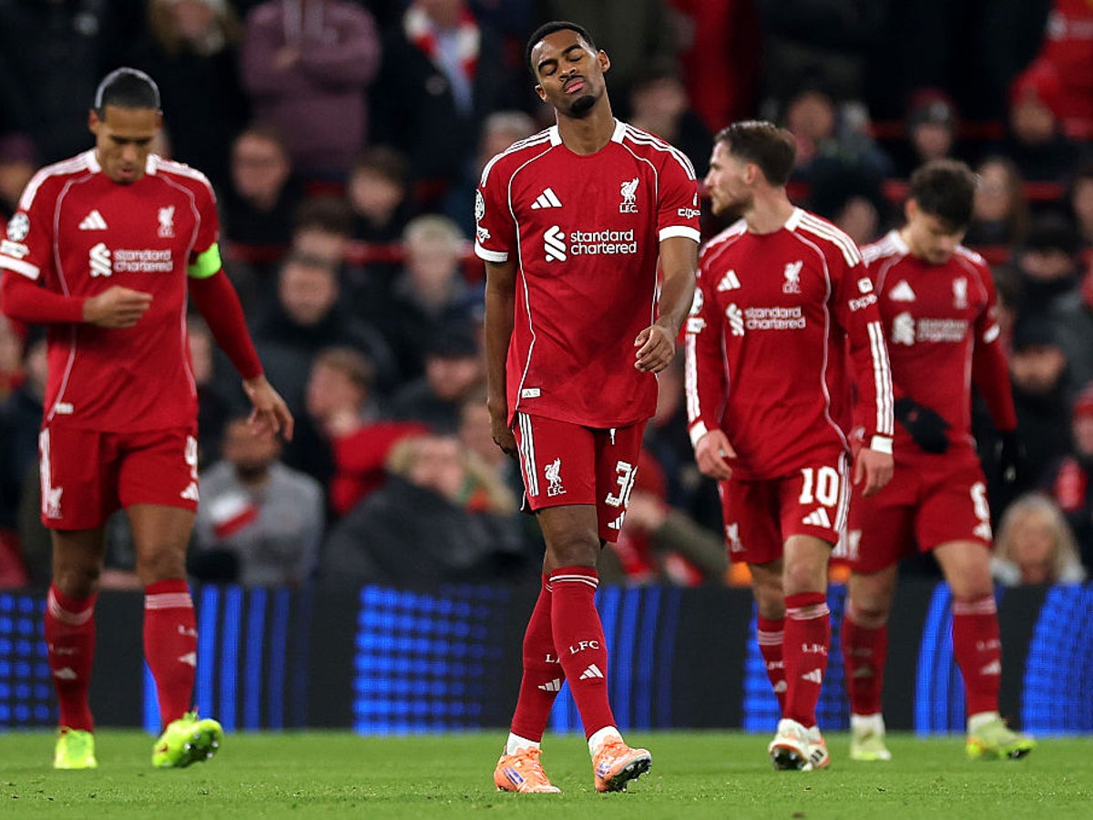No way out for crisis-ridden Liverpool as PSV run rampant in Anfield  humiliation | The Independent