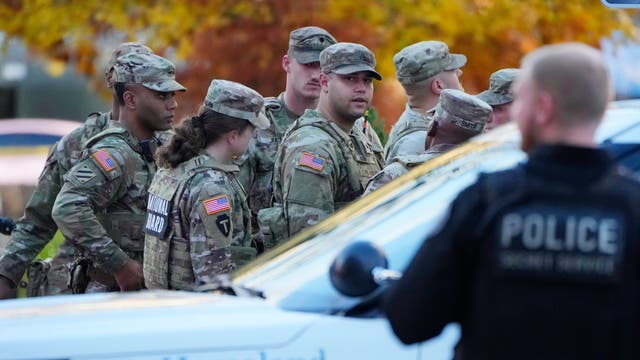 APTOPIX National Guard Shooting