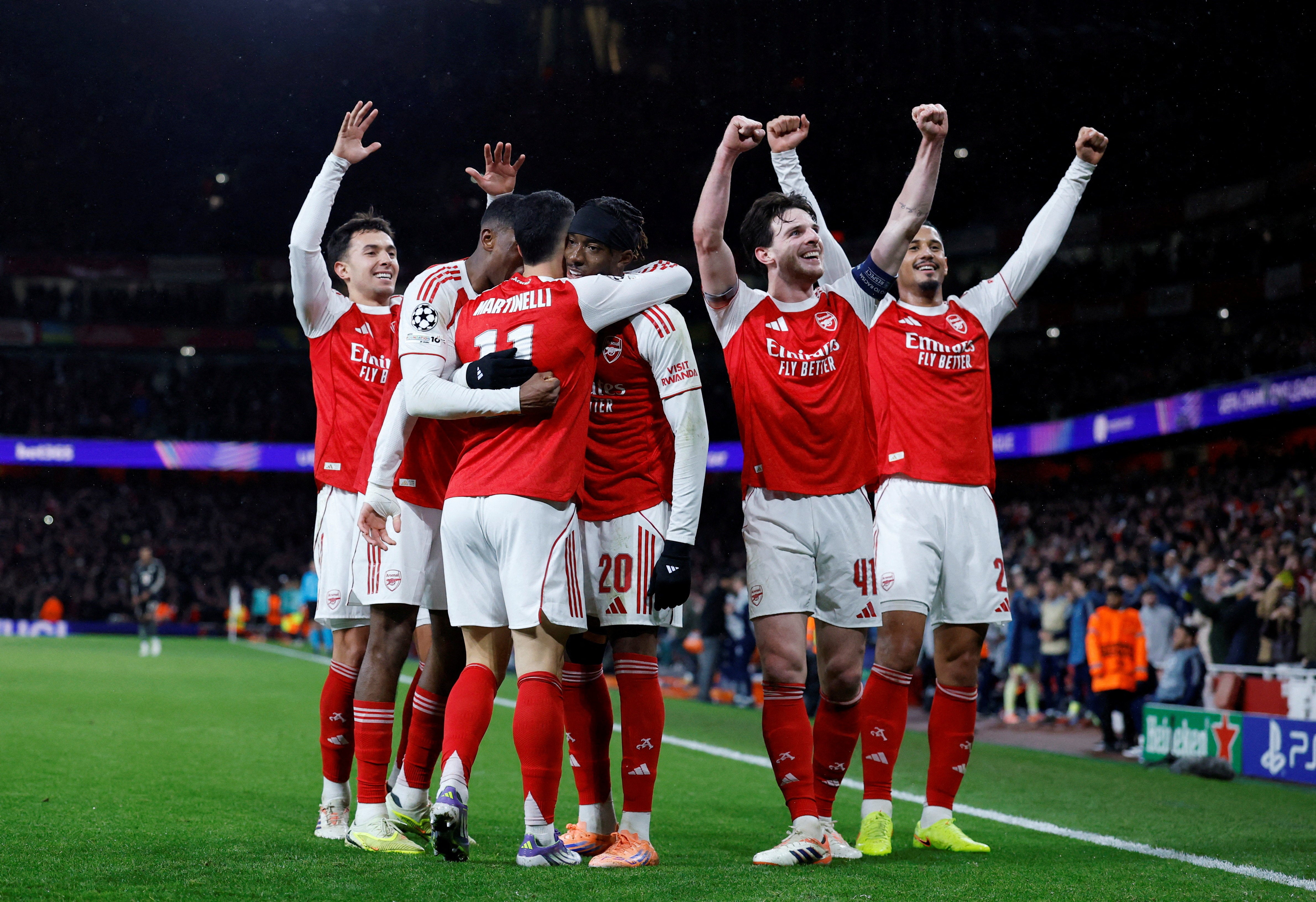 Arsenal were superb to beat German giants Bayern Munich