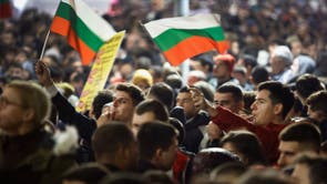 Bulgaria Budget Protest