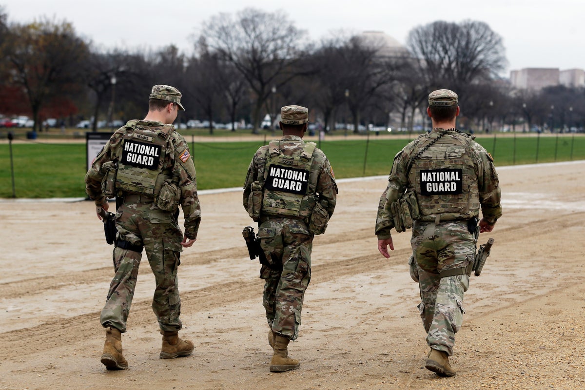 Trump sent National Guard troops to Washington in August. Some are armed. Some have cleaned parks