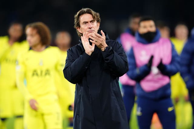 Tottenham manager Thomas Frank saw plenty of positives in Paris (PA)