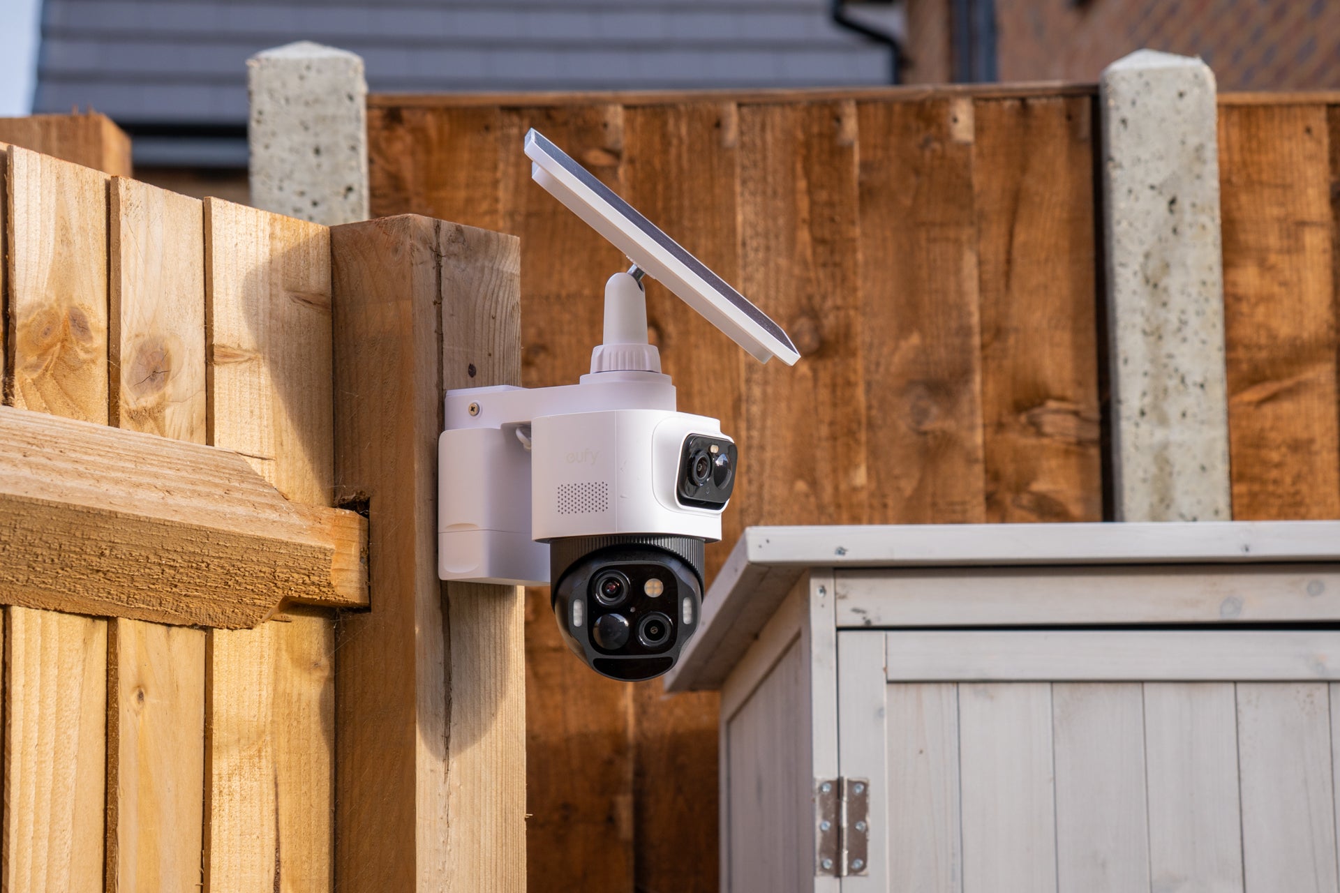 Outdoor security cameras are good for protecting sheds and garages