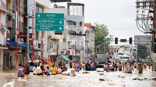 Thailand Extreme Weather Flooding