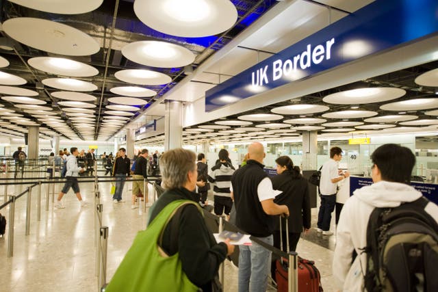 Net migration is now more than three-quarters below its peak in 2023 (Craig Ingram/Alamy)