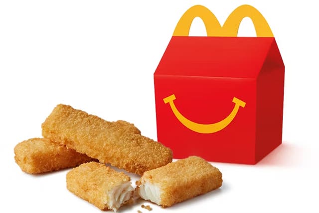 <p>‘It’s the end of an era. McDonald’s has replaced it with a McFish Happy Meal. But it just doesn’t work for us. Many young children can’t bite through a bun’</p>