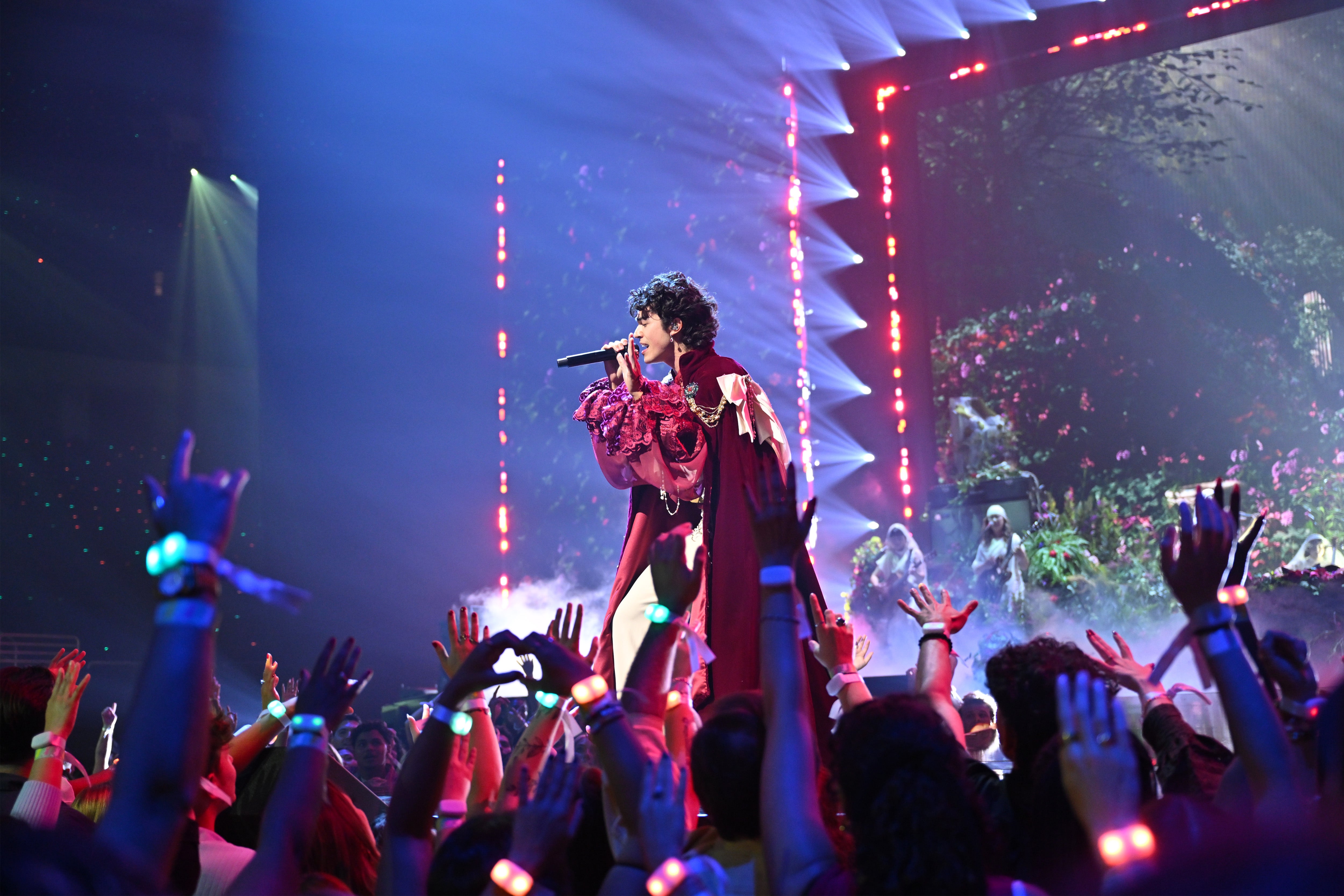 Conan Gray performs at the 2025 MTV music awards