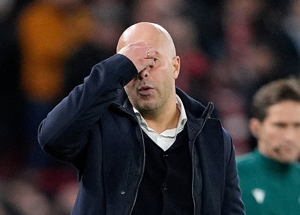 Arne Slot's side lost their ninth match in 12 games when beaten 4-1 by PSV Eindhoven on Wednesday evening