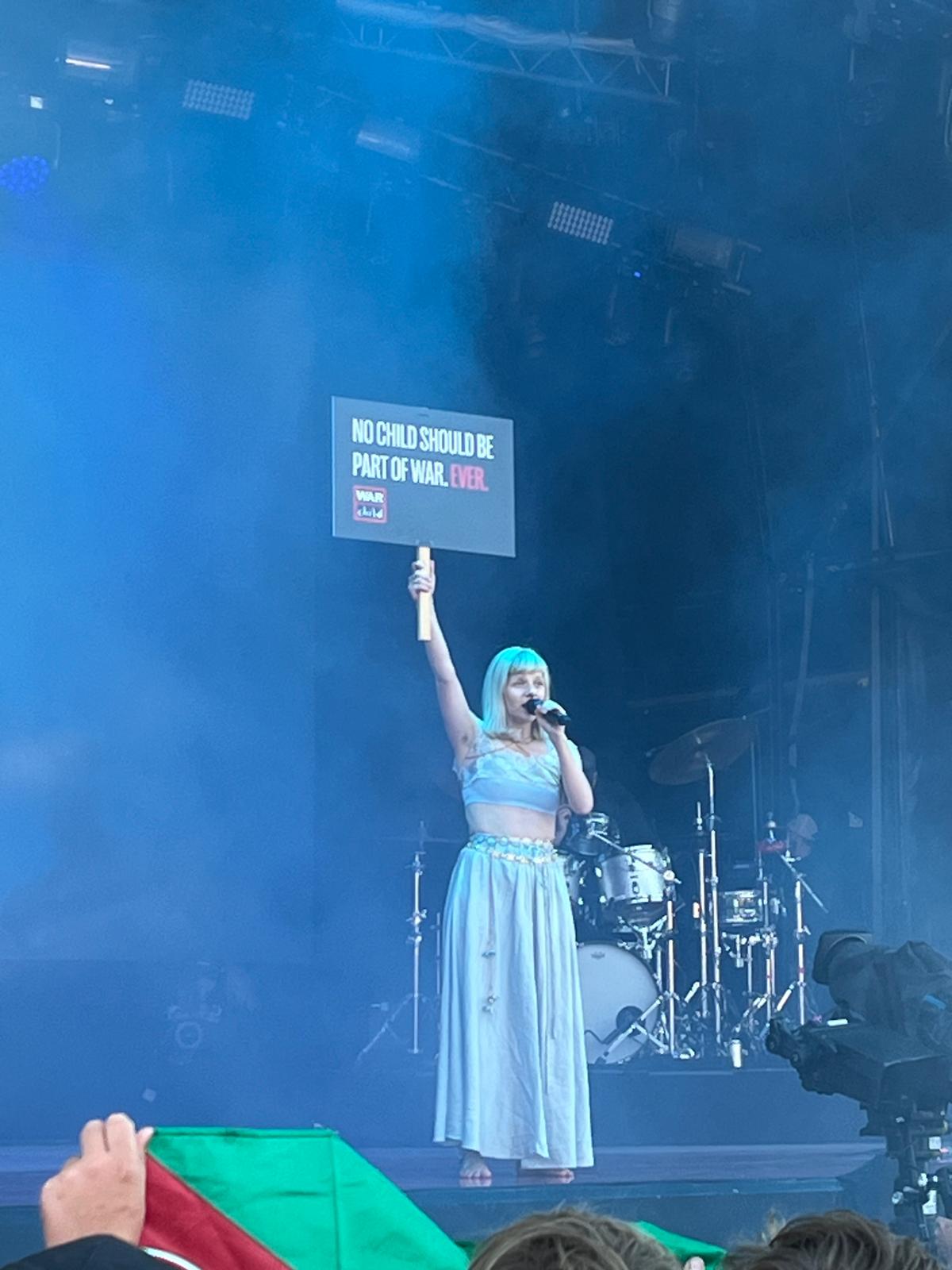 The Union Chapel concert is the latest event in the ongoing relationship Aurora has with War Child