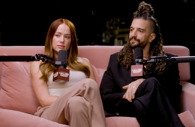 <p>Whitney Leavitt and Mark Ballas on 'Call Her Daddy'</p>