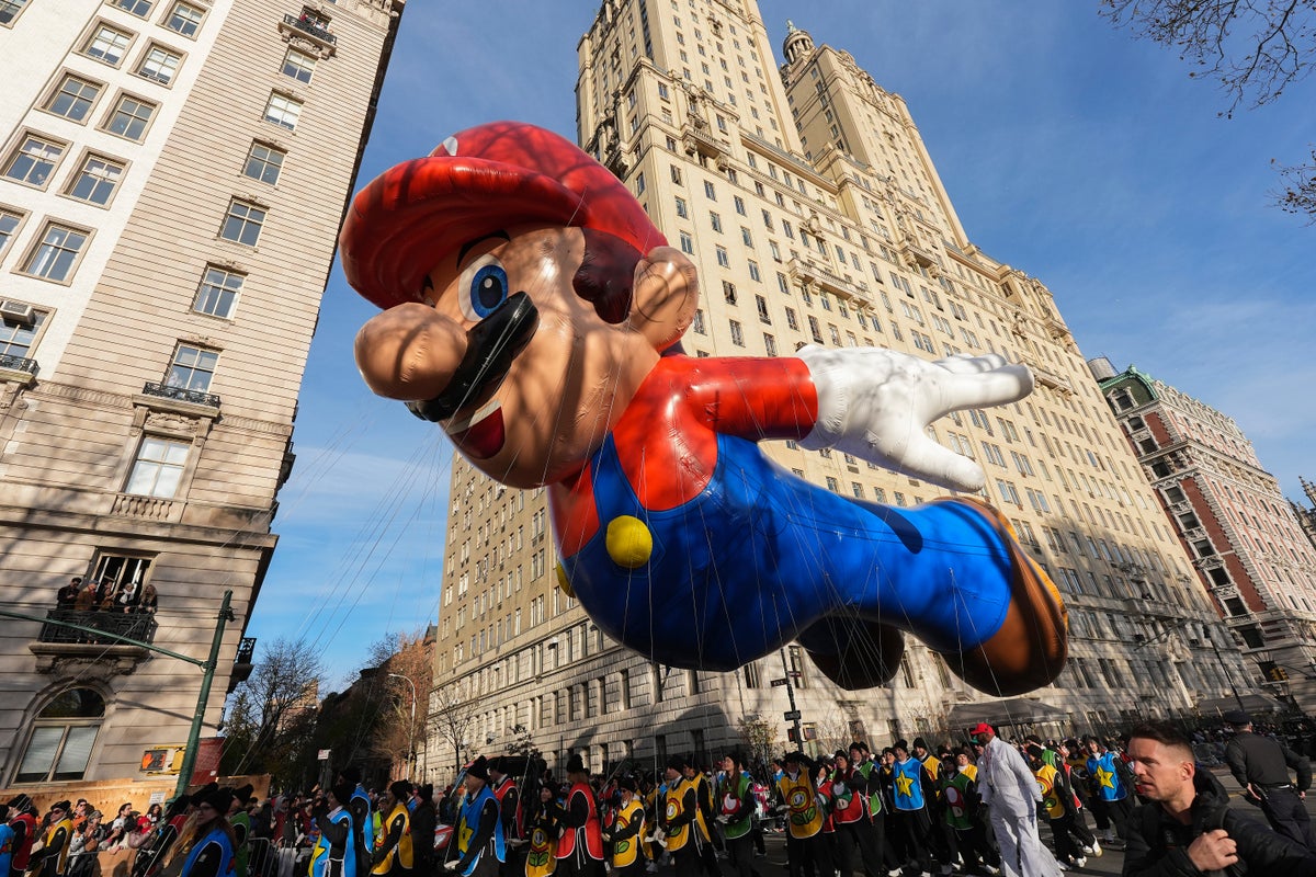 Photos show new balloons joining the usual suspects in the annual Macy’s Thanksgiving Day Parade