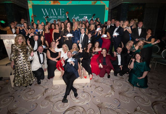 <p>Winners were announced across 45 categories at The Wave Awards</p>