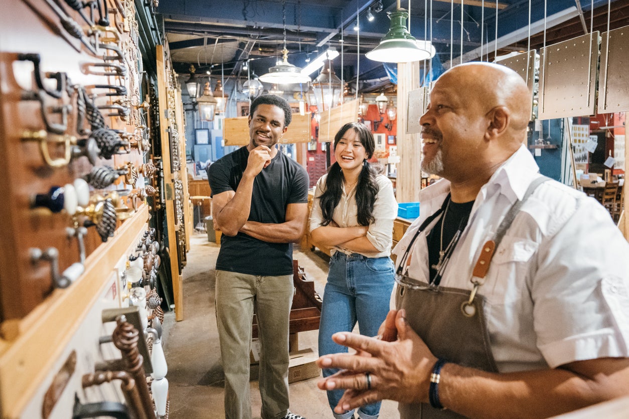 Nearly half of the money spent at small businesses returns to the local economy