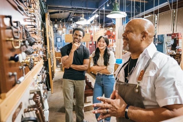 <p>Nearly half of the money spent at small businesses returns to the local economy</p>