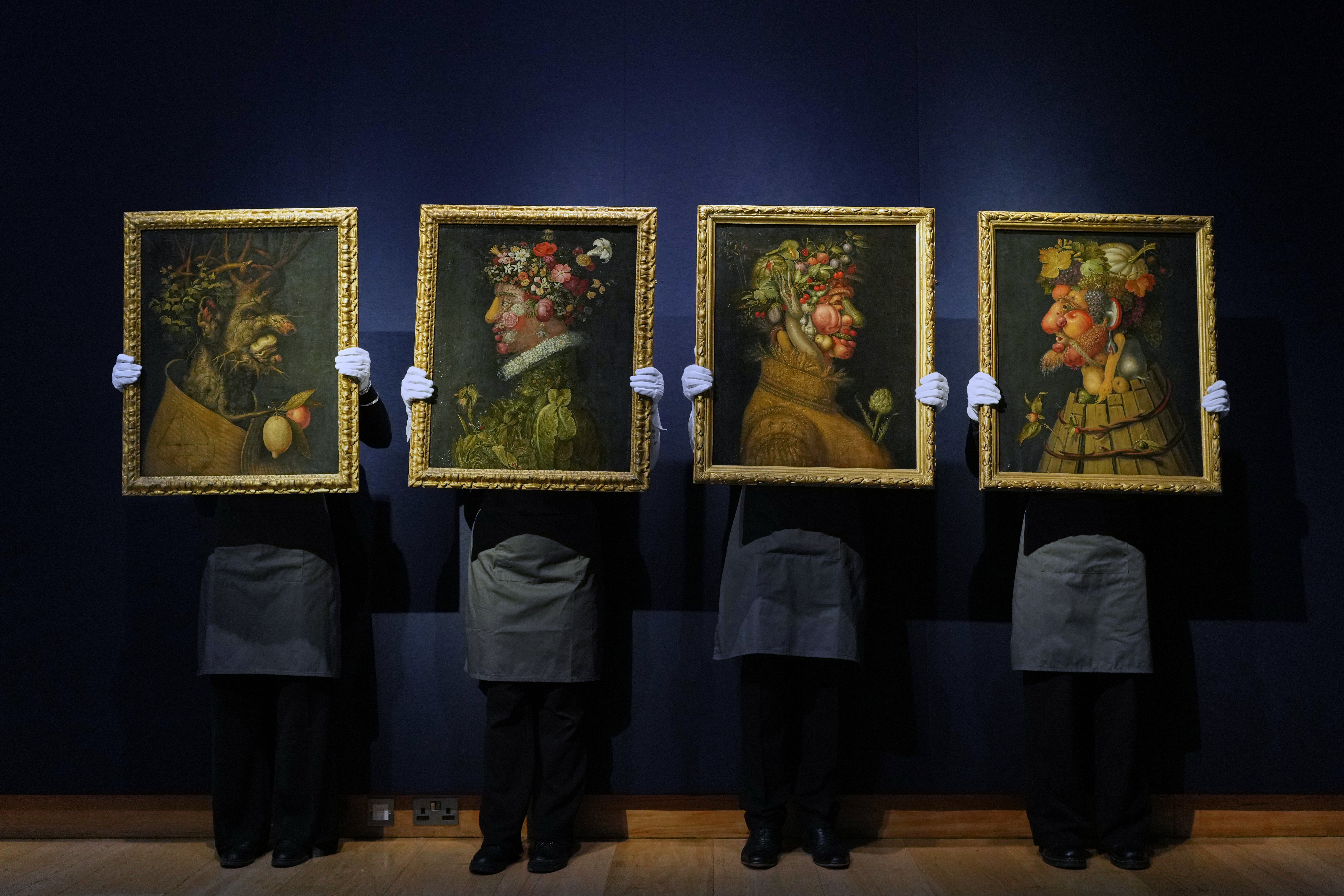 APTOPIX Britain Auction