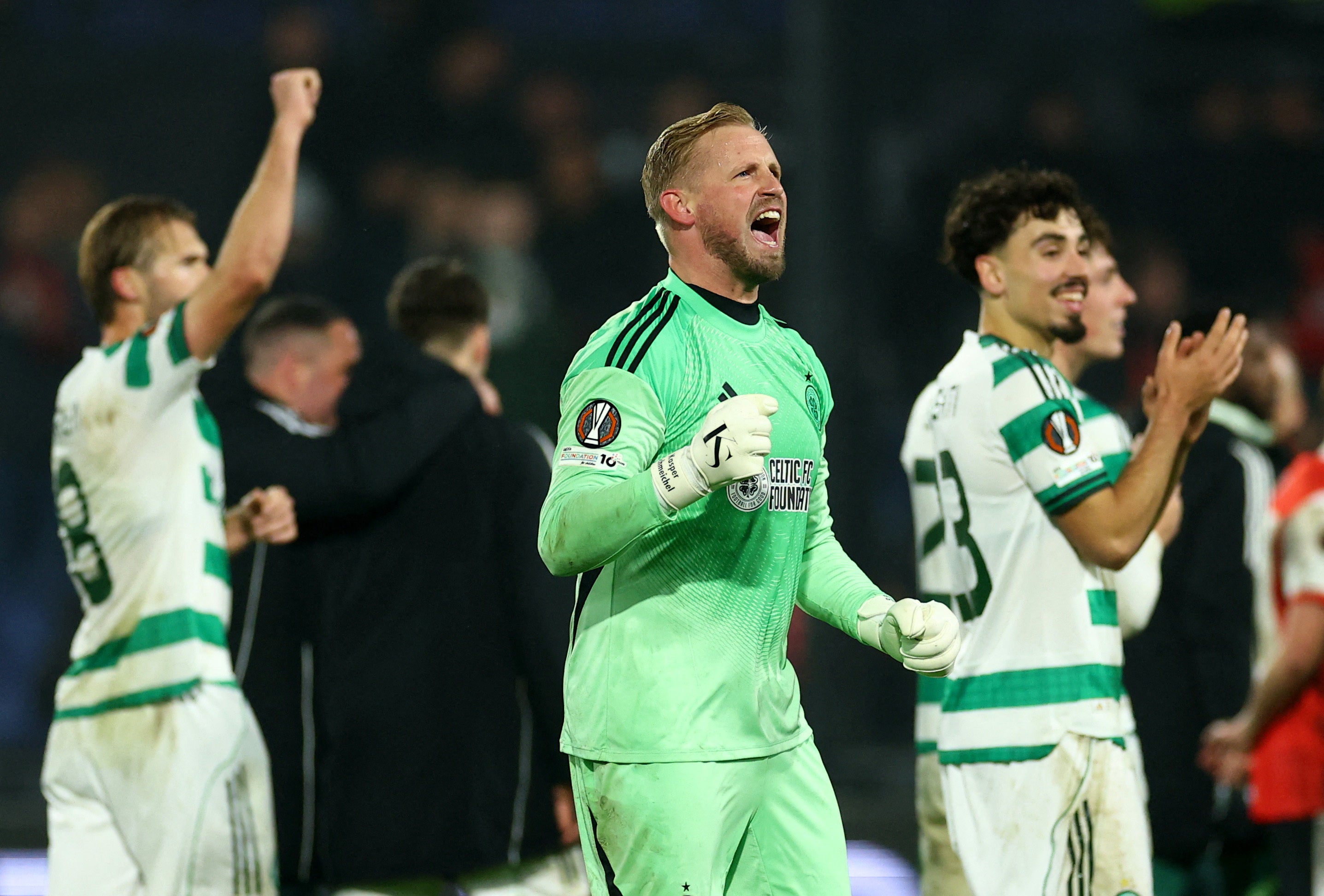 Celtic have given themselves a good chance of reaching the next stage of the Europa League