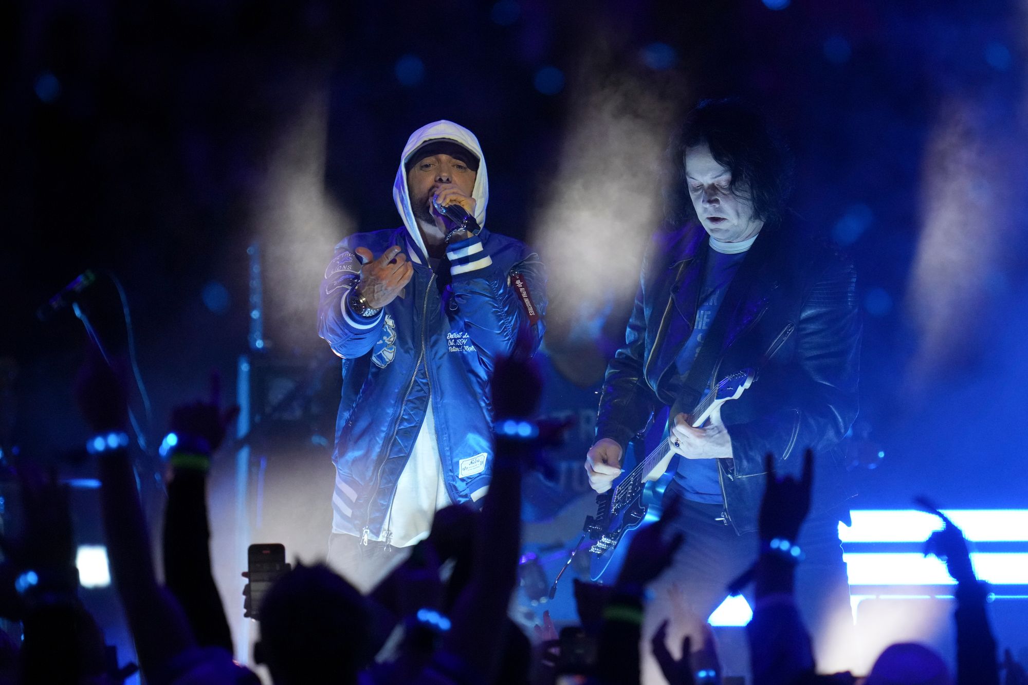 This year marks Eminem’s first serving as the executive producer of the halftime show, and it was him that selected White as a performer