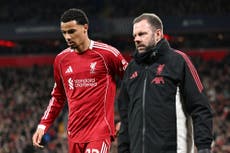 Hugo Ekitike injury update as Liverpool star risks missing must-win game