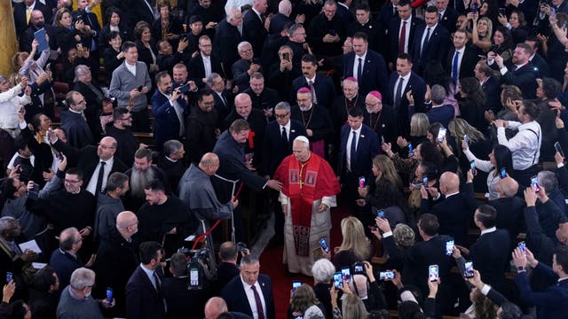 APTOPIX Turkey Mideast Pope