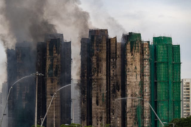 HONG KONG-INCENDIO