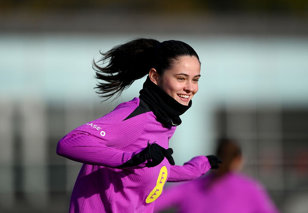 Freya Godfrey received her first senior call-up for this camp