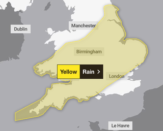 Met Office issues weather warning with 80mm of heavy rain and flooding ...