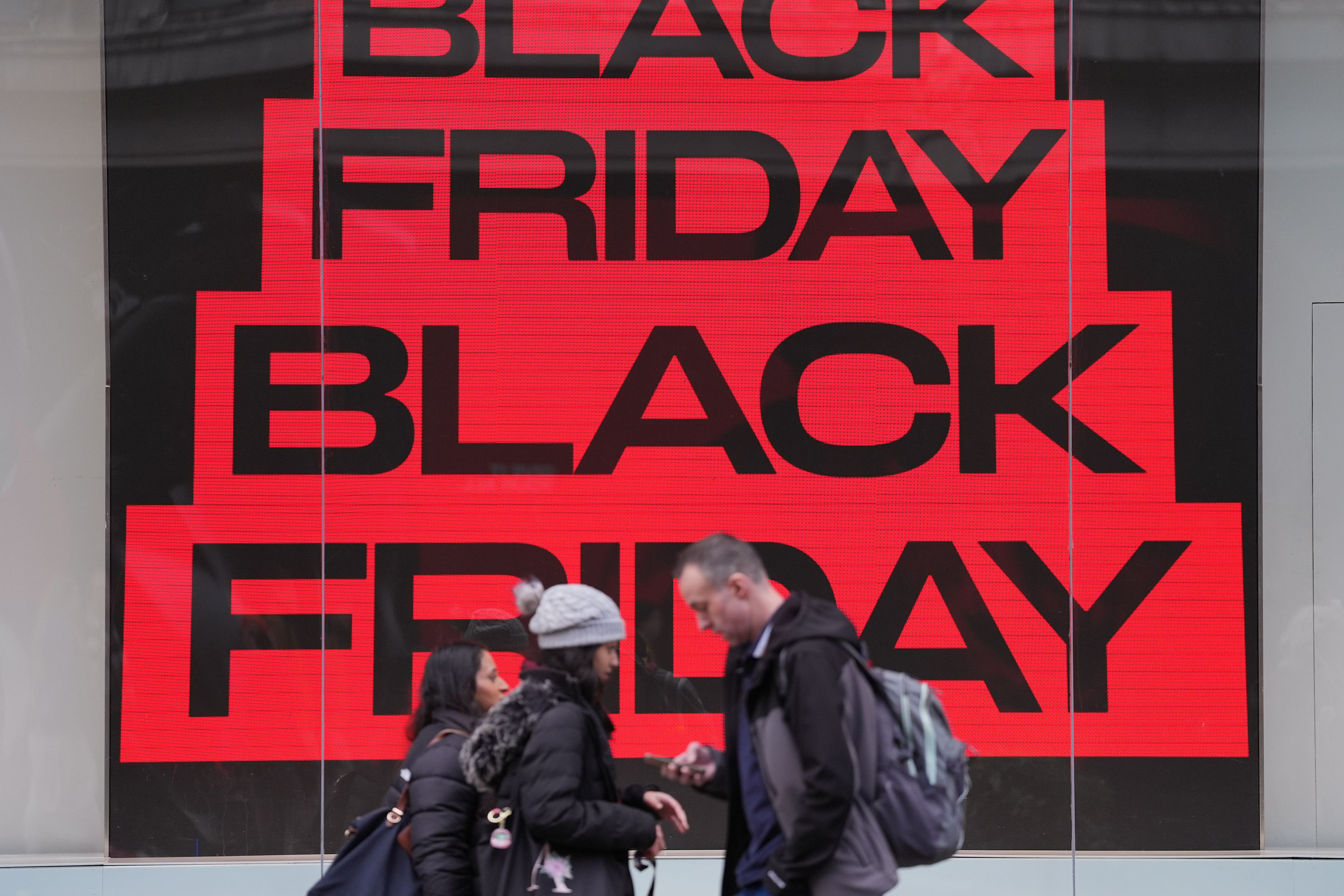 Nationwide said the Black Friday shopping bonanza was looking busier than in 2024 (Yui Mok/PA)
