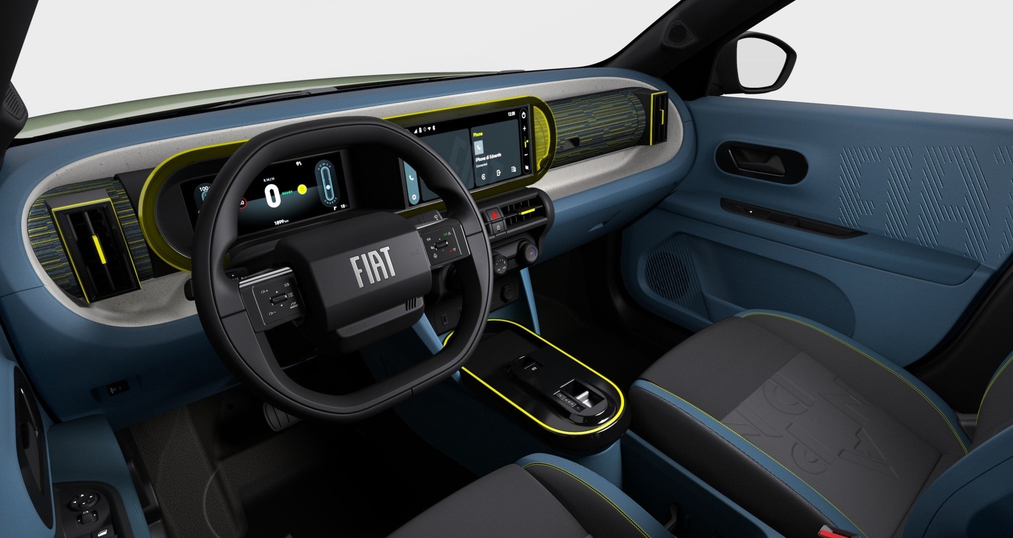 Although the Grande Panda Pop is the entry-level car, it's still well equipped