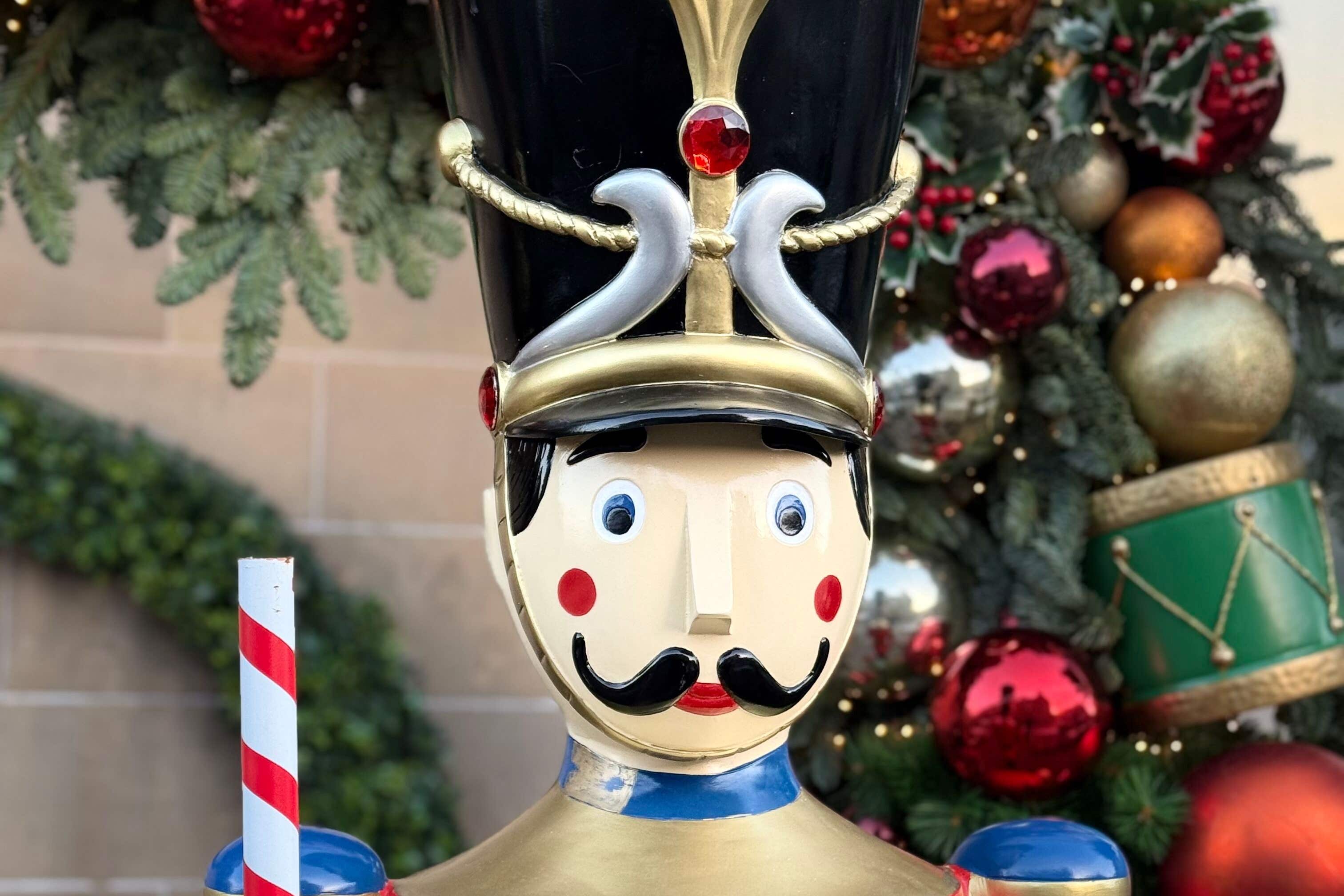 Nolan, an 8ft nutcracker, was stolen on Monday (Copper Blossom/Signature Group/PA)