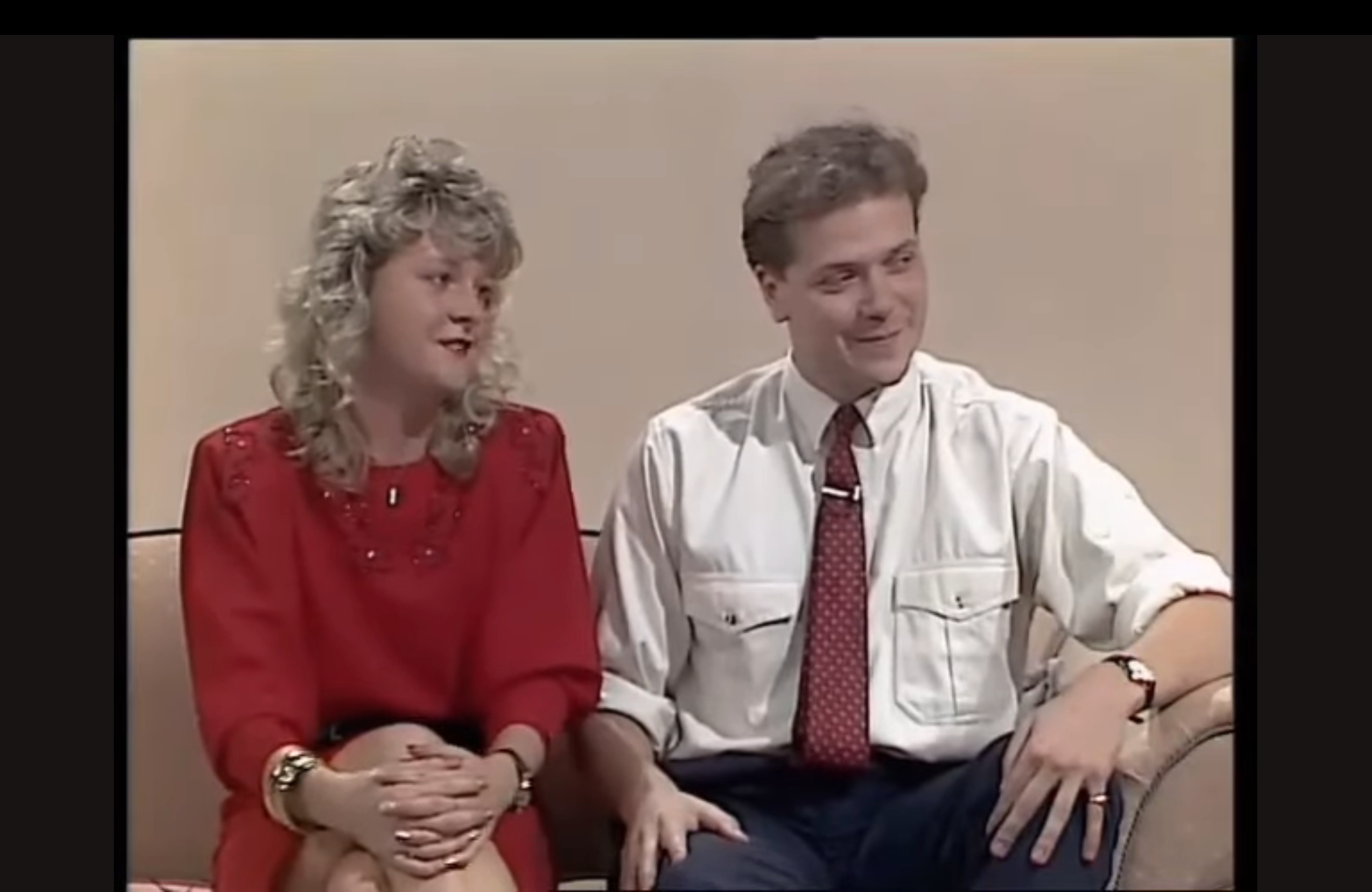 Sue and Alex on 'Blind Date' in 1988