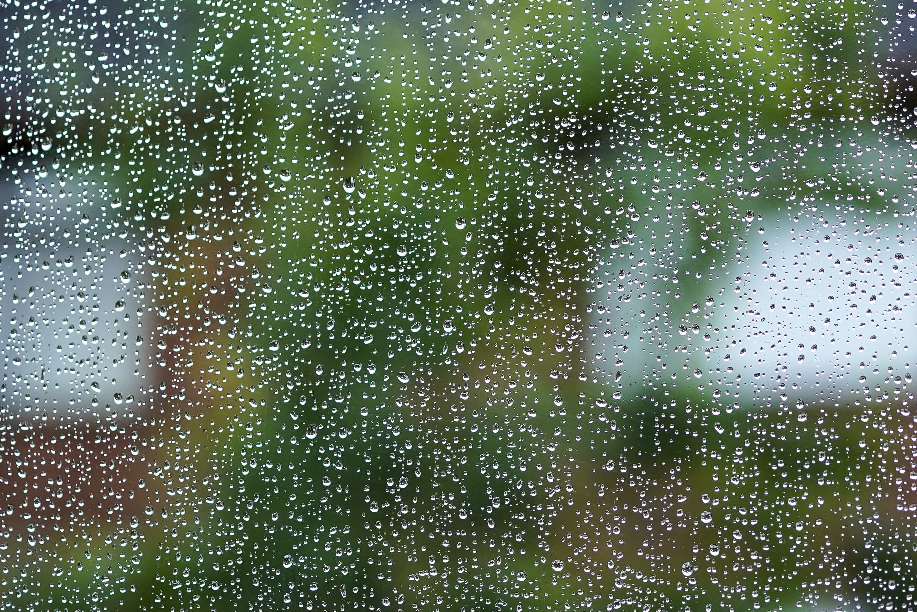Stock photo of raindrops on a window in Liverpool (Peter Byrne/PA)