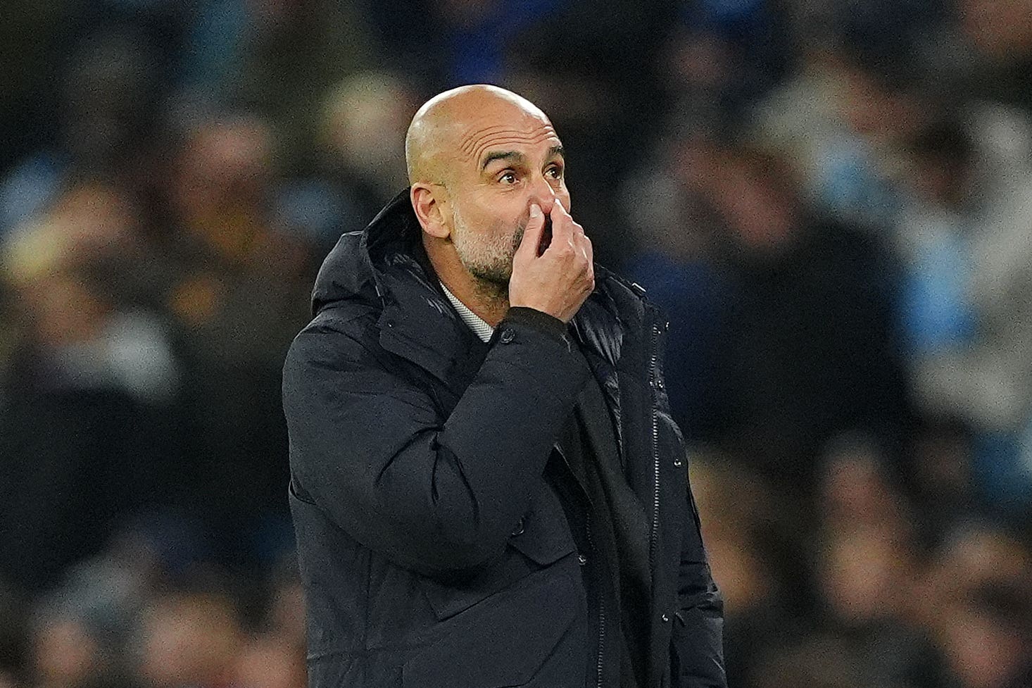 Guardiola says he has learnt a lesson (Martin Rickett/PA)
