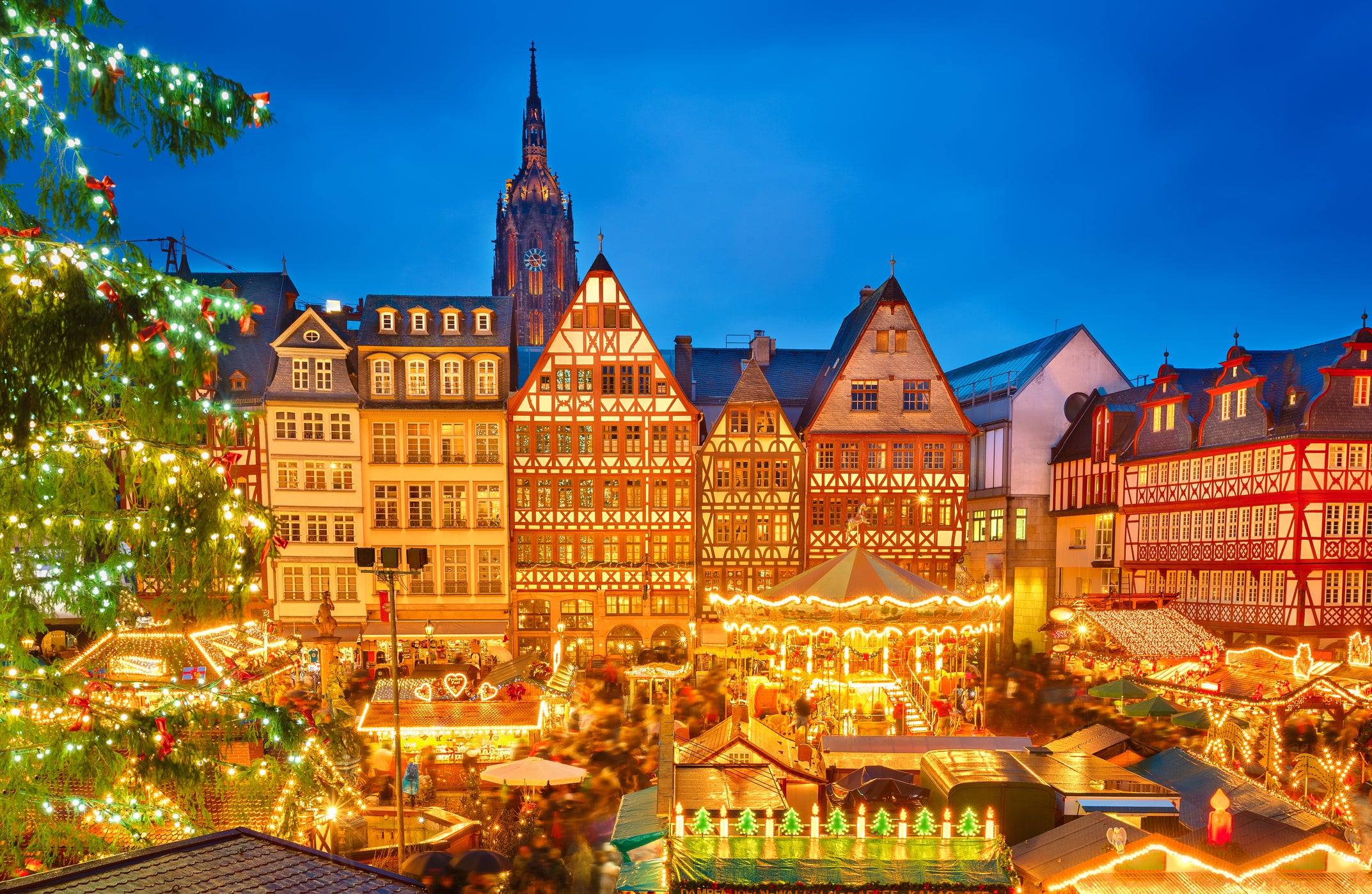 TikTokers are loving Frankfurt for its German Christmas market