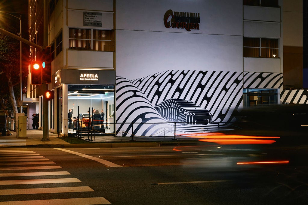 We dropped in to see the Sony Honda Mobility Afeela 1 at the new showroom in Beverly Hills