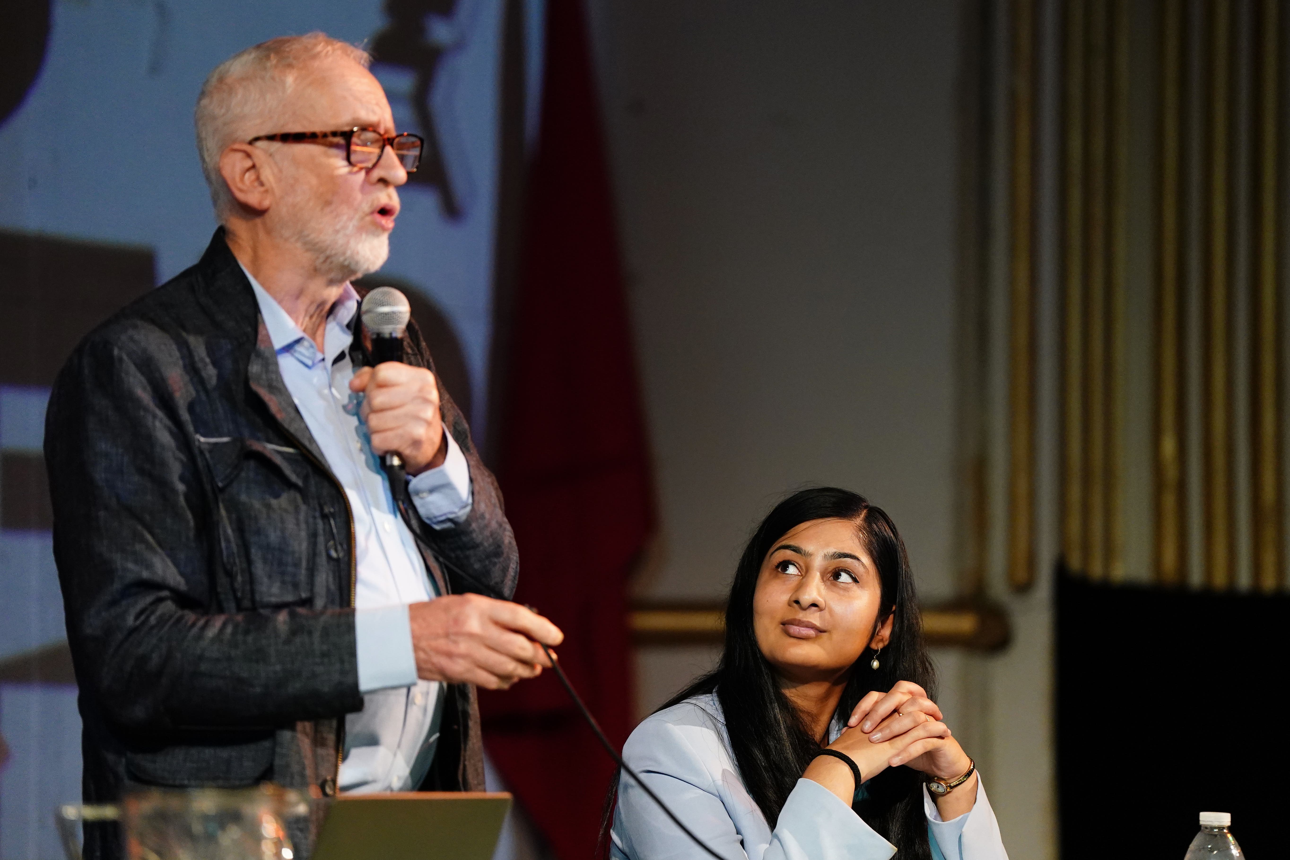 <p>Jeremy Corbyn and Zarah Sultana will not lead Your Party (PA)</p>