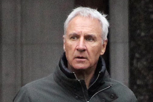 Jeremy Cowdrey outside Central London County Court