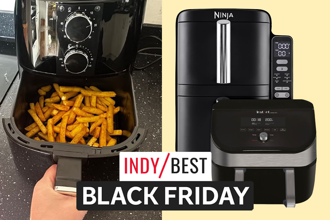 Save on top-rated air fryer models in the Black Friday sale