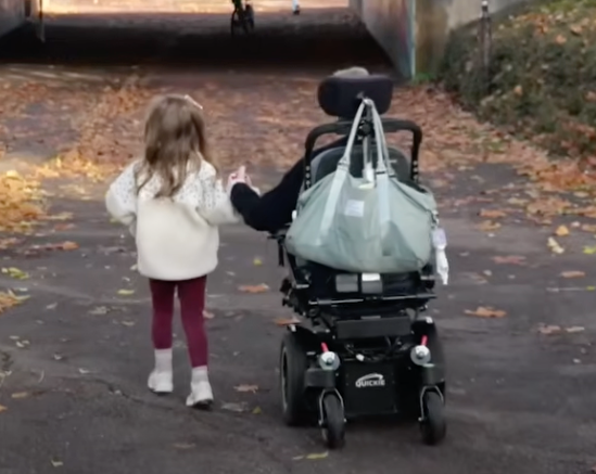 Kim Smith is now able to hold her granddaughter’s hand for the first